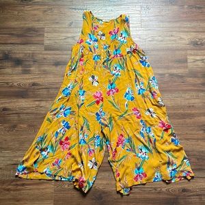 Easel size L floral romper
